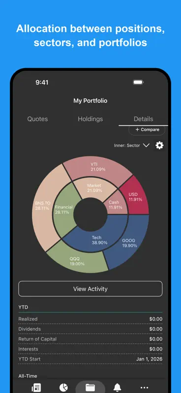 My Stocks Portfolio & Market screenshot 5 of 7