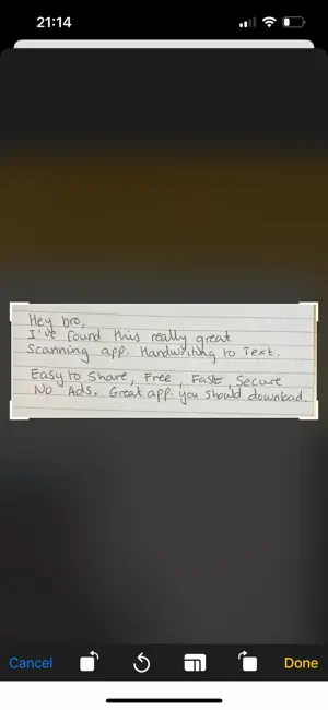 HandyText screenshot 2