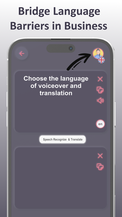 Live Voicely Translator Screenshot