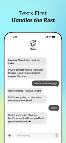 Rene - Your Super Agent Screenshot 2 of 7
