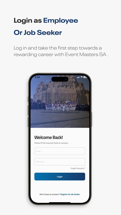 Event Masters Freelancers Screenshot