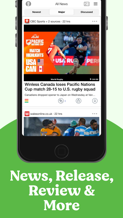 Rugby news: Latest Updates Screenshot