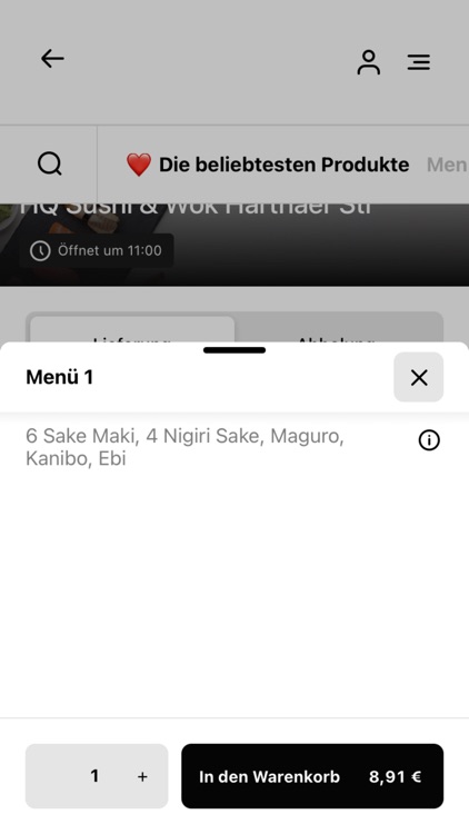 HQ Sushi & Wok screenshot-3