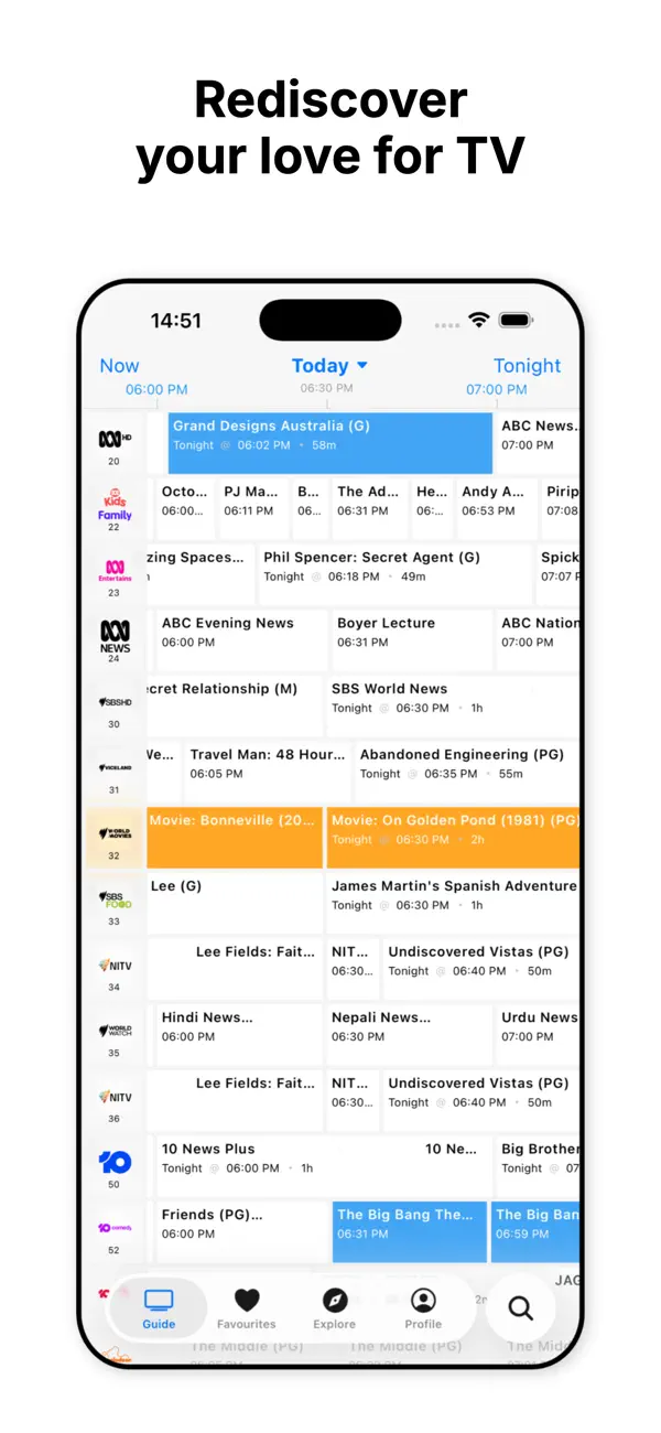 Screenshot #1 pour TV Guide Australia: AusTV