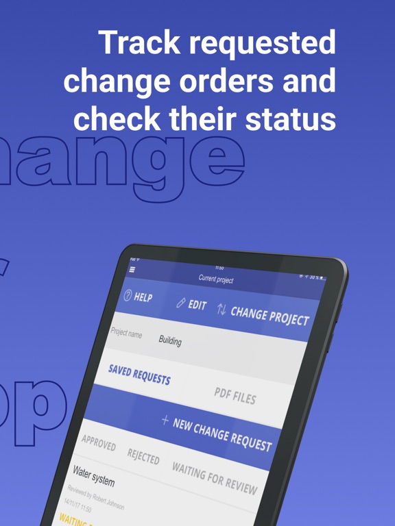 Screenshot #6 pour Construction Change Order App