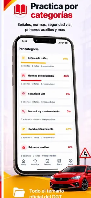 Autoescuela Test DGT - 2026 screenshot 2