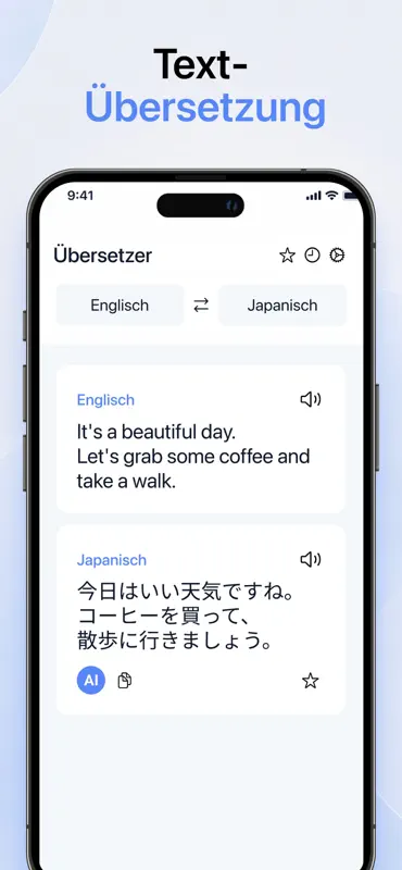 Übersetzer KI screenshot 5 of 6