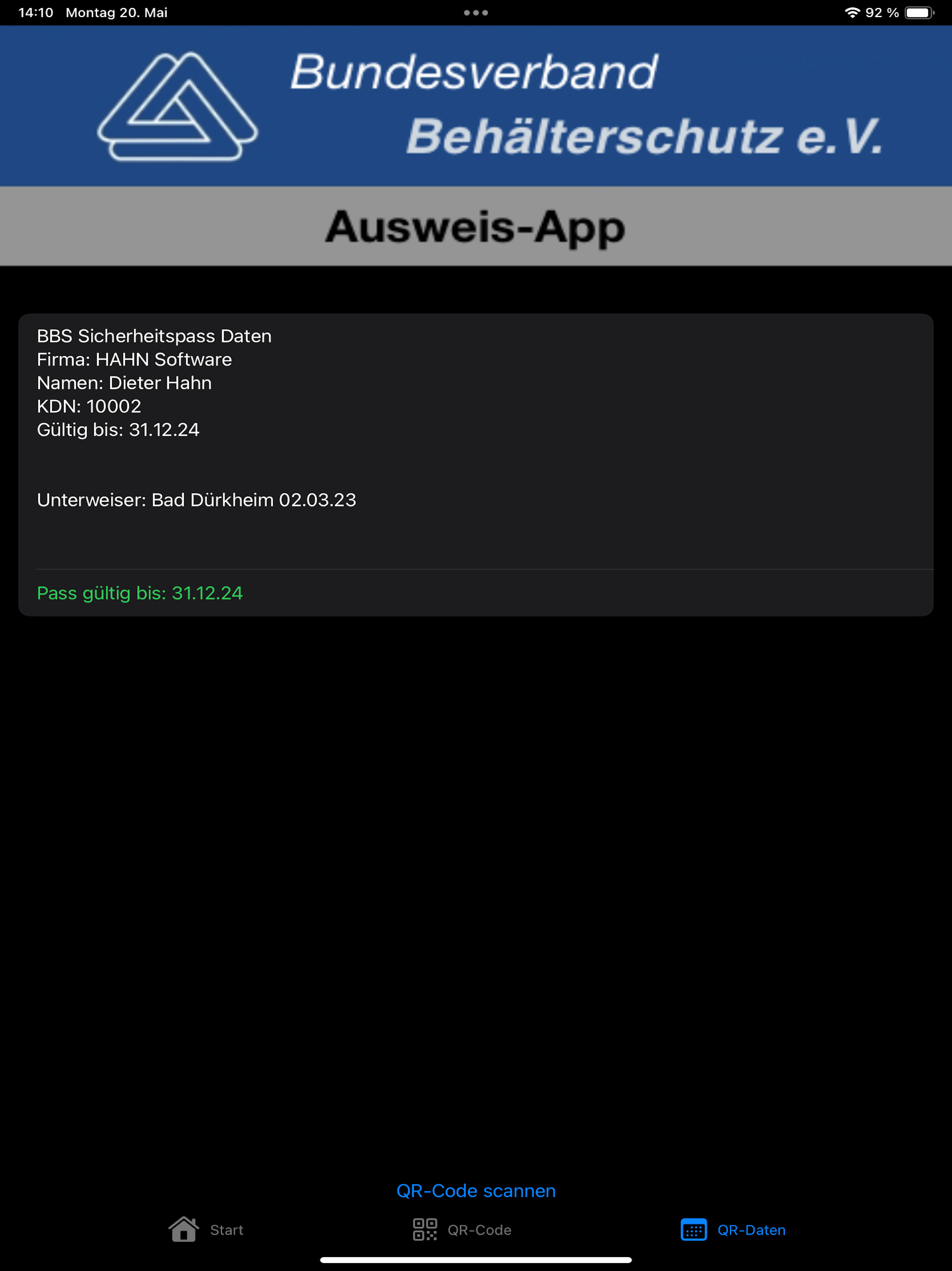BBS Ausweis App screenshot 8
