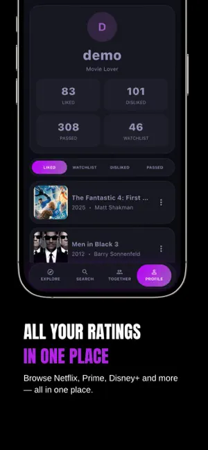 Movie Hub: Time to Swipe screenshot 2