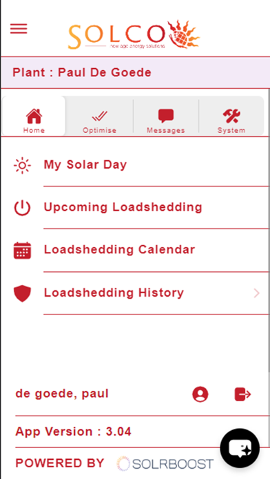 Screenshot 4 of Solco Optimise App