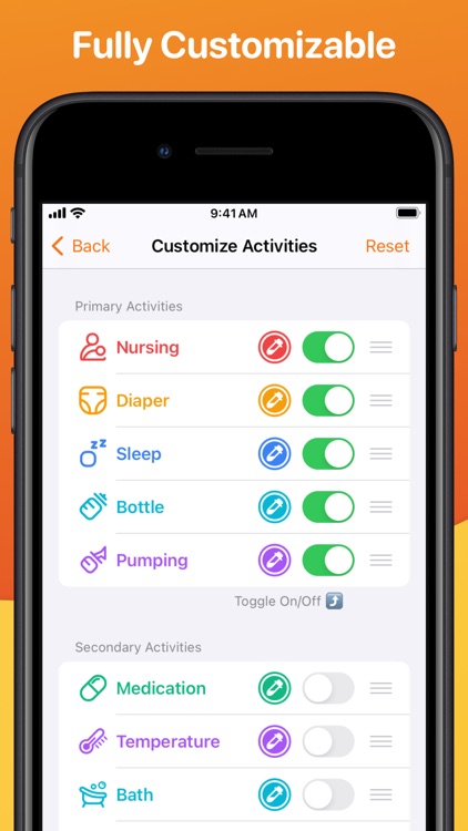 Mango Baby Newborn Tracker Log screenshot-6