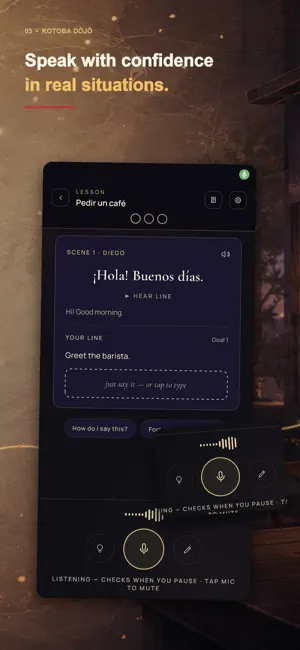 Kotoba Dōjō: Learn Languages screenshot 3