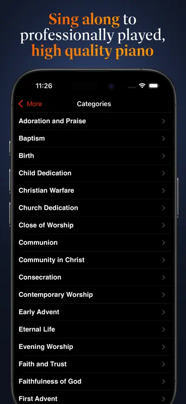 Advent Hymnal screenshot 7 of 9