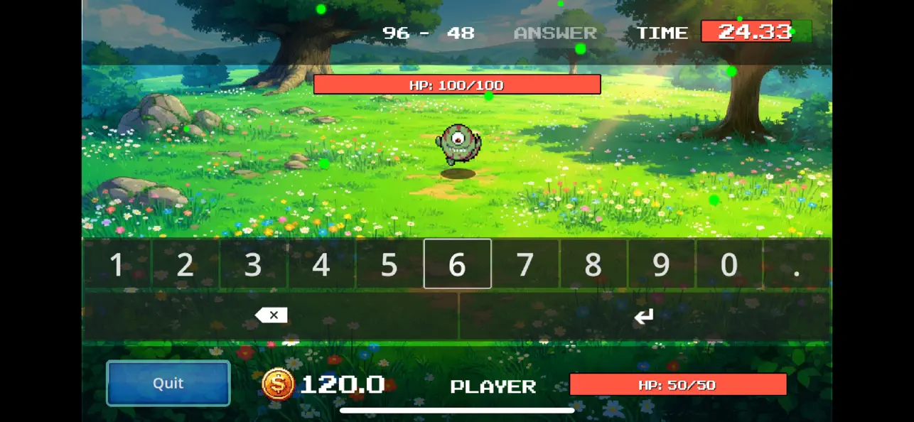 Screenshot #1 pour Wizard of Maths