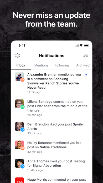 Skinwalker Ranch Insiders iPhone screenshot 5 - Social Networking app