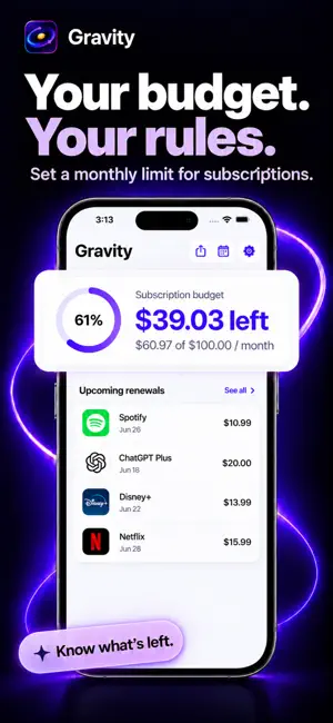 Cancel Subscriptions: Gravity screenshot 4