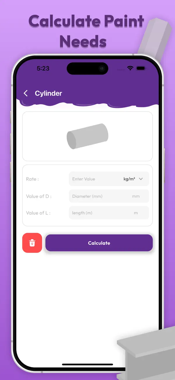 Screenshot #3 pour Metal Paint Calculator