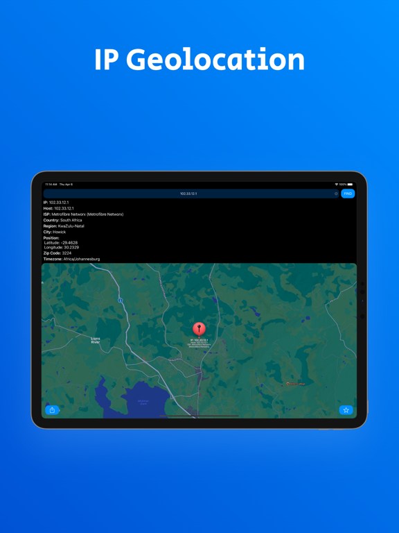 My IP: Address Location Screenshots