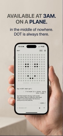 DOT. Offline AI Assistant iPhone screenshot