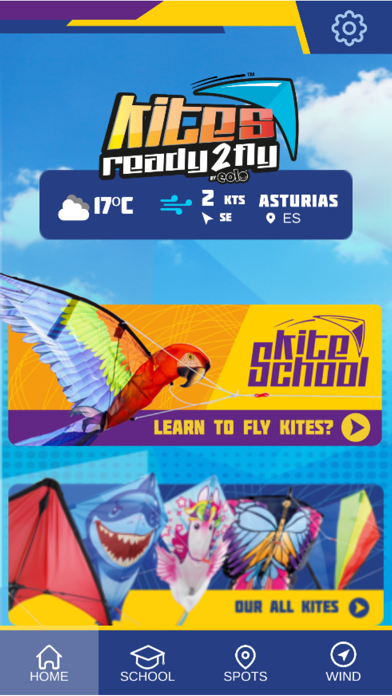 Kite School - Ready 2 fly Screenshot