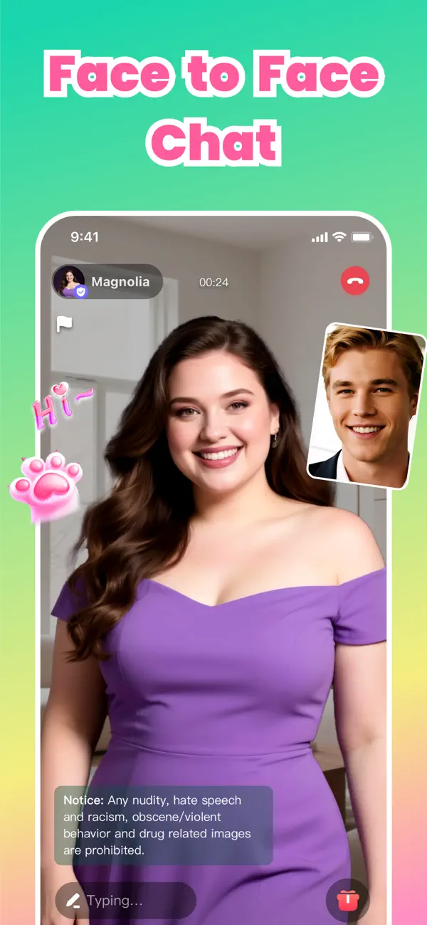 Screenshot #1 pour VPlus: BBW Dating & Video Chat