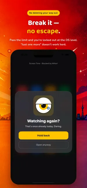 Mihari: Screen Time Watchdog screenshot 2