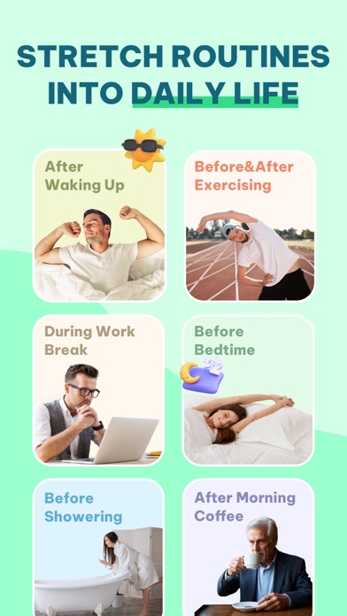 JustStretch | Flex & Mobility iPhone screenshot 2 - Health & Fitness app