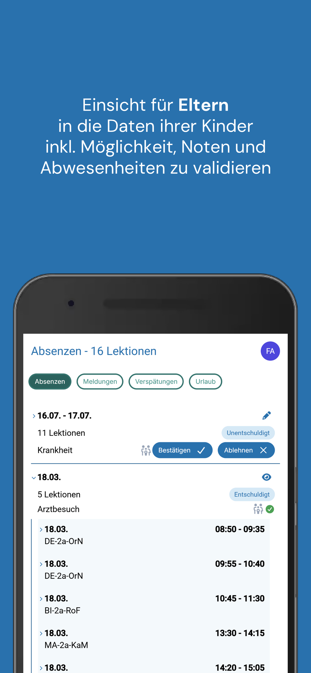 schulNetz screenshot 6