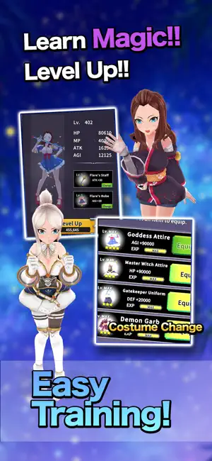 Witch Training: Idle Story RPG screenshot 2