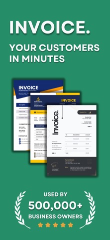 Invoice Creator Receipt Maker Screenshot 1 of 4