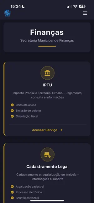 Governo Presente BM screenshot 2
