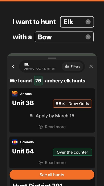GOHUNT: Research & Maps