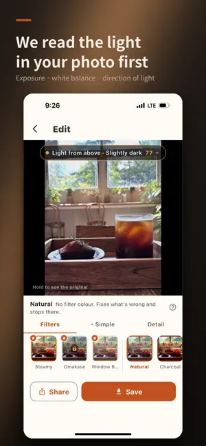 Foodlit - Food Photo Editor screenshot 1