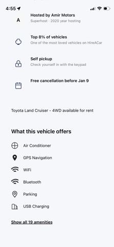 Hire A Car Screenshot 7 of 8