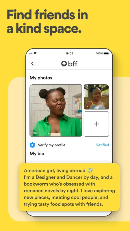 Bumble For Friends: Meet IRL screenshot 5 of 6
