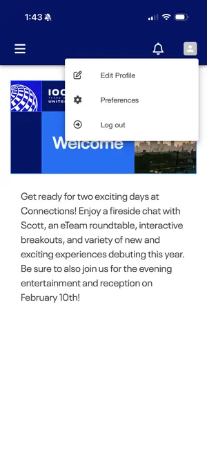 United Connections 2026 screenshot 2