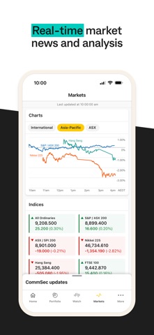 CommSec iPhone screenshot 6