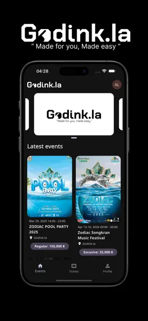 Godink.la iPhone screenshot 1