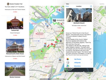 Freedom Trail - Boston iPad screenshot