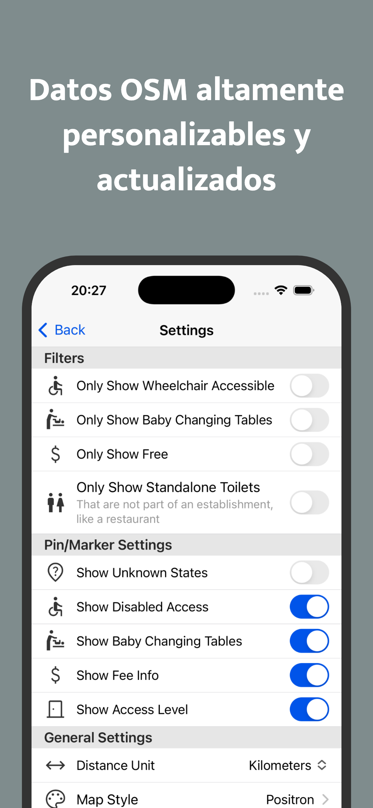Busca Baños y Mapa de Aseos - Reviews, Revenue and Downloads | Apple ...