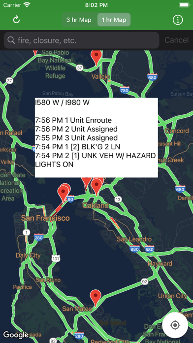California Traffic Screenshot