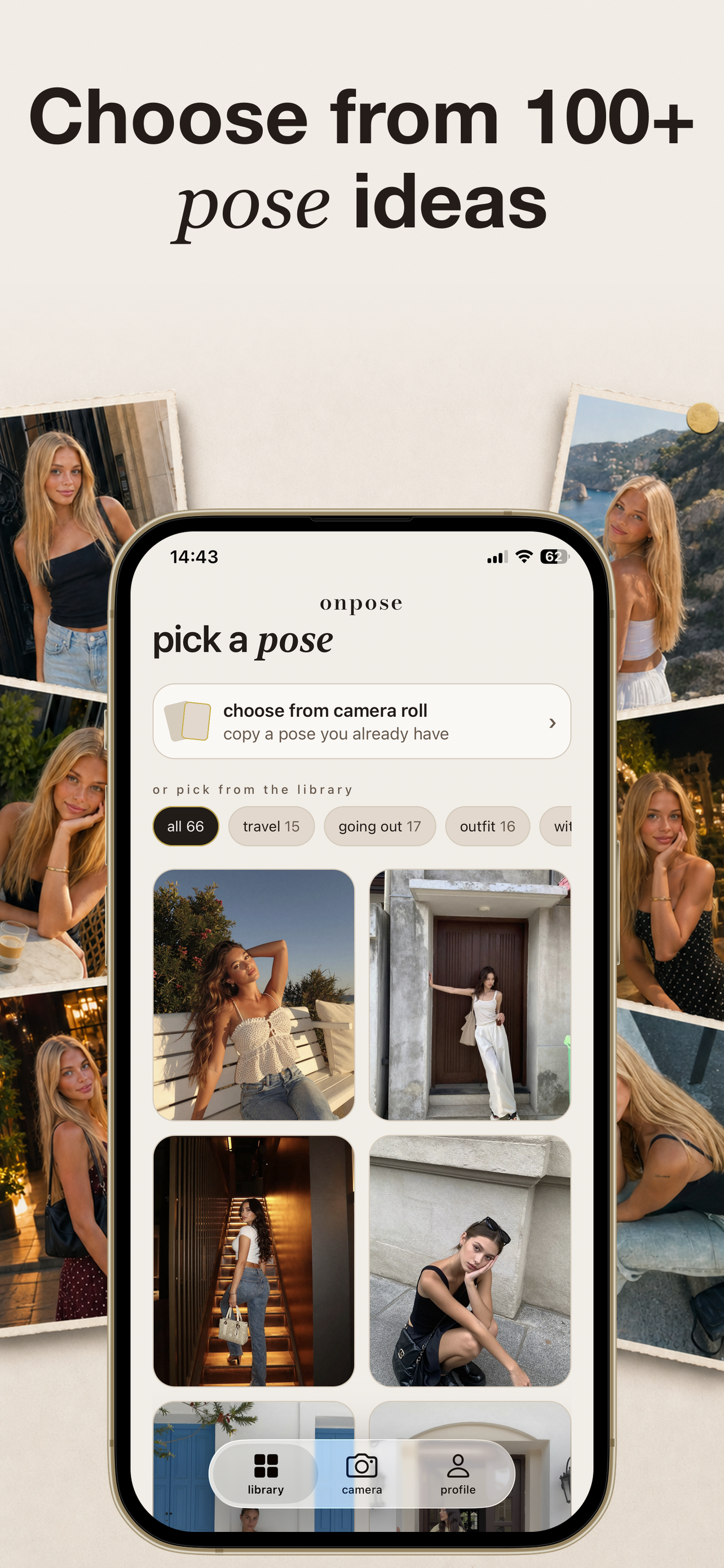 Onpose: Pose Ideas & Camera screenshot 2