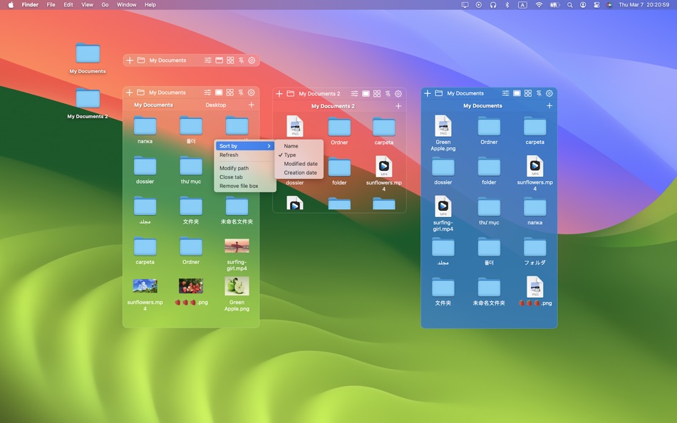 #4. Desktop Files Box (macOS) 由: 栋梁 周