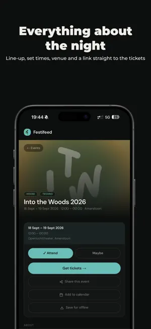 Festifeed screenshot 2