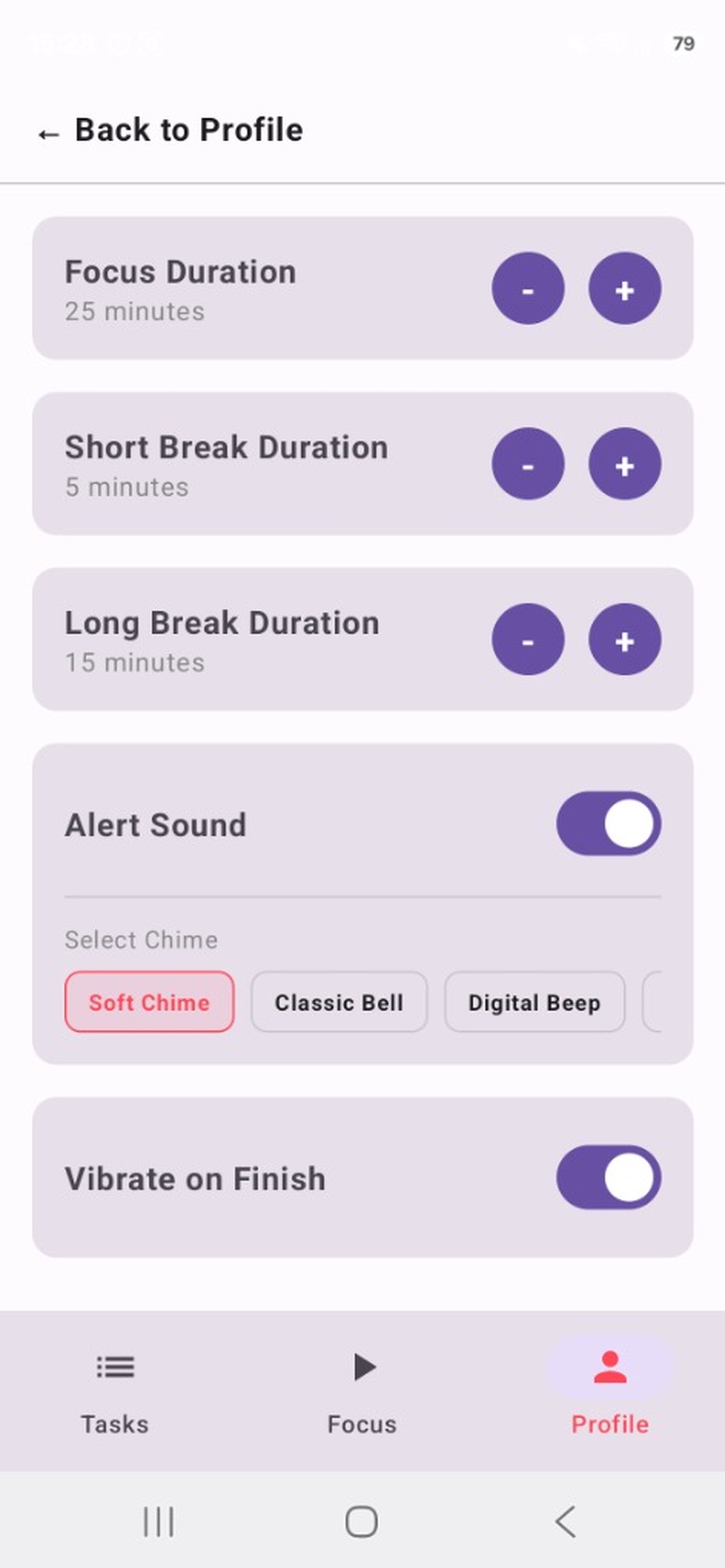 Screenshot 5 of pomod