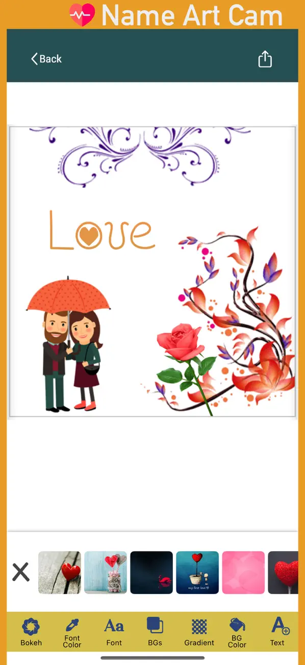Screenshot #1 pour Name Art Cam: Signature Studio