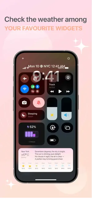 Weather & Poetry Widget screenshot 2