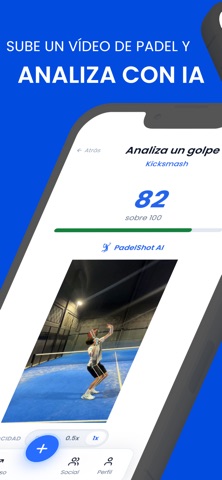 PadelShot AI - Coach de Padel iPhone screenshot 1