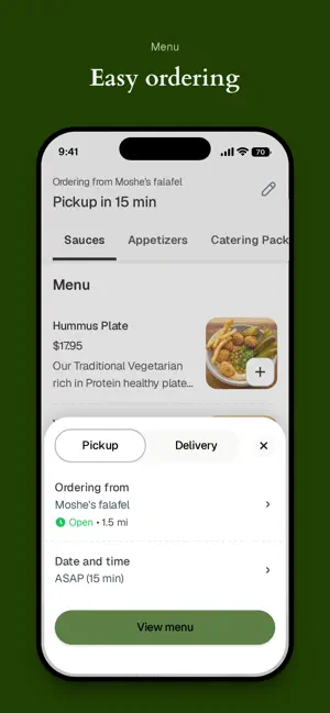 Moshe's falafel screenshot 3