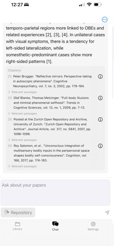 Quirely - PDF Library Manager iPhone screenshot